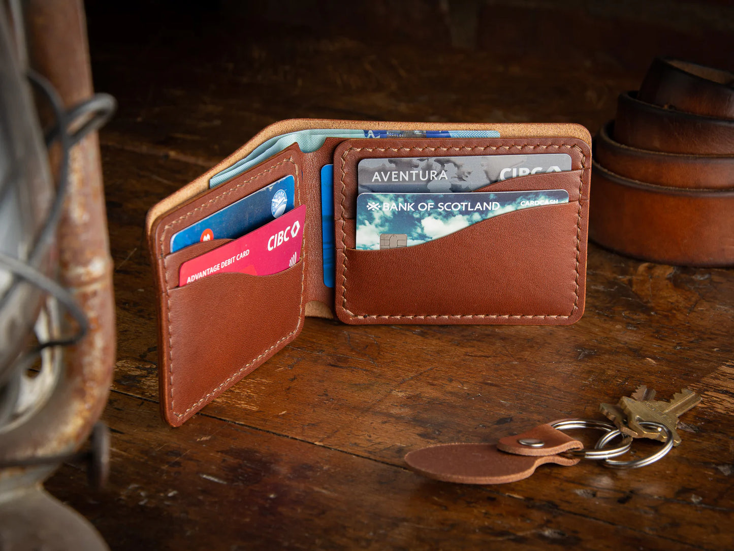 Vantoro Slim Leather Men's Wallet