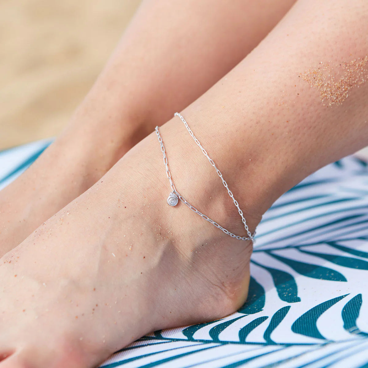 Auréline Double Layer Anklet